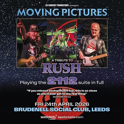 MOVING PICTURES - RUSH TRIBUTE BAND
